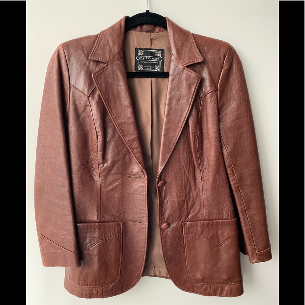 FINAL PRICE! Ms. Pioneer Genuine Leather Jacket 🧥